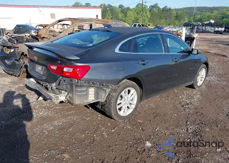 2016 Chevrolet Malibu Lt из США, поврежденный, VIN 1G1ZE5STXGF179550
